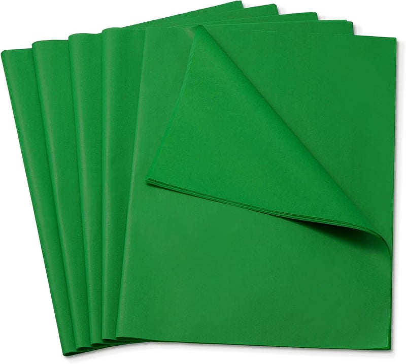 Simetufy Green Tissue Paper for Gift Bags, 115 Sheets of 14 x 20 Inches, Gift Wrapping Tissue Paper Bulk for Crafts, St. Patrick's Day, Christmas, Birthday, Wedding, Easter - Image 2